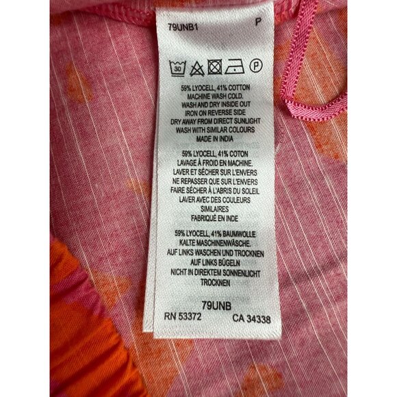 French Connection Womens Bia Alania Shirt Mandarin Orange Pink Size L‎ - Picture 10 of 10